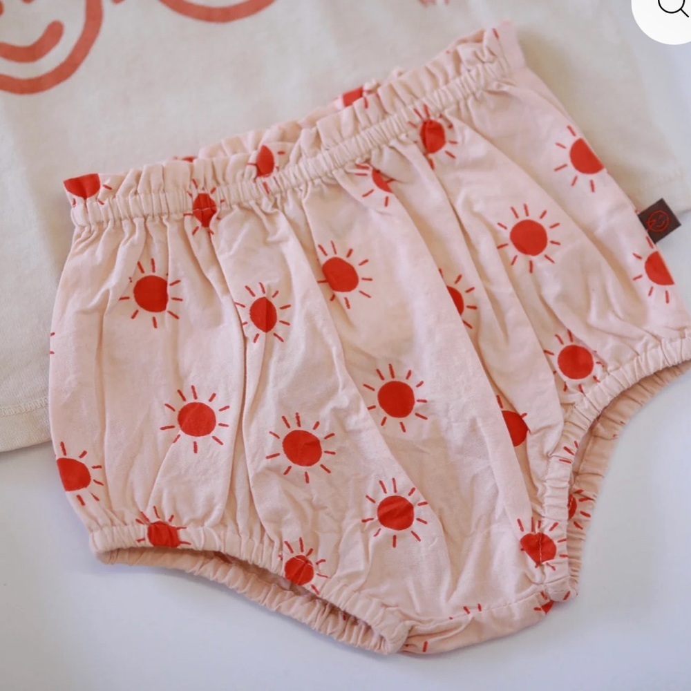 Adorable Sun Print Kids Diaper Cover by Wynken